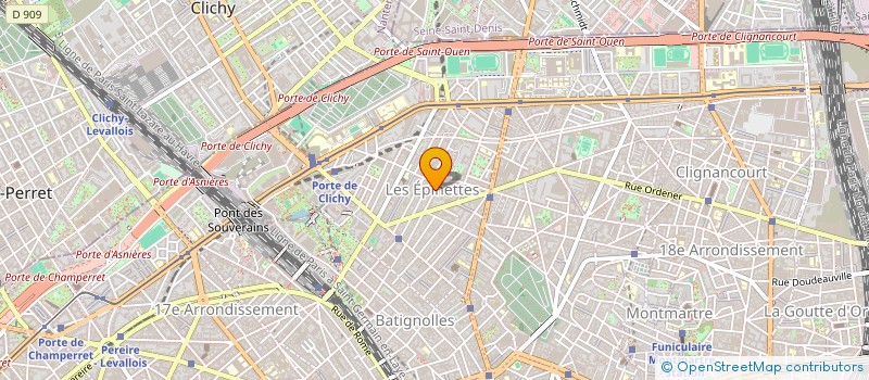 localisation de l'entreprise MADAME MARIE DEROBERT  PARIS