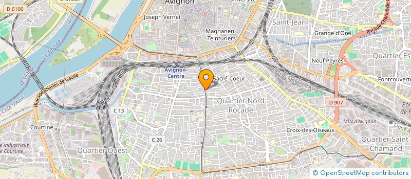 localisation de l'entreprise MADAME MARIE DES NEIGES CANTON  AVIGNON