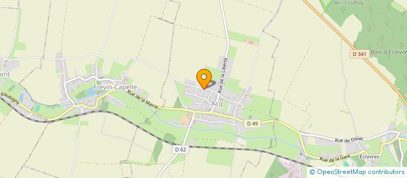 localisation de l'entreprise MADAME MARIE DESAUW  ACQ