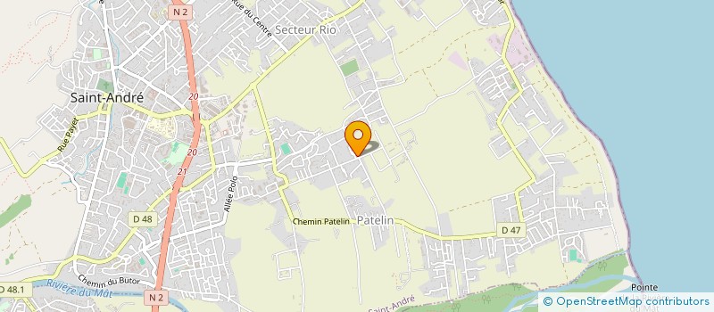 localisation de l'entreprise MADAME MARIE DESBY  SAINT-ANDRE