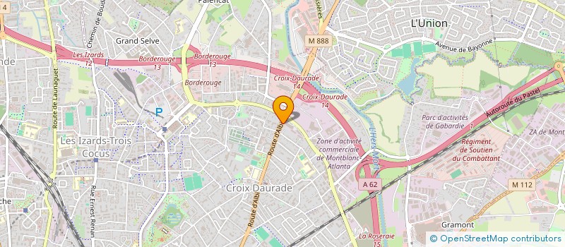 localisation de l'entreprise MADAME MARIE DESCOEUR à TOULOUSE