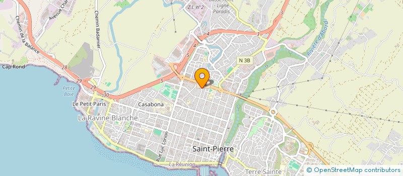 localisation de l'entreprise MADAME MARIE DESIREE LEUNG  KAMWU TIU YEN  SAINT-PIERRE