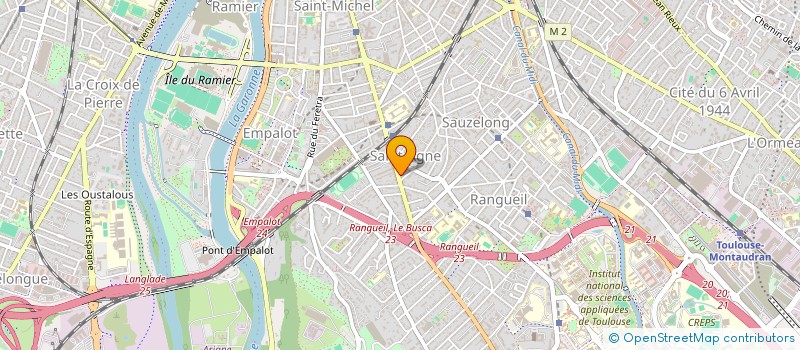 localisation de l'entreprise MADAME MARIE DESITTER à TOULOUSE