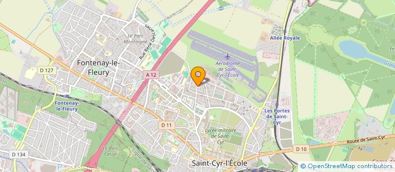 localisation de l'entreprise MADAME MARIE DESMERGERS  SAINT-CYR-L'ECOLE