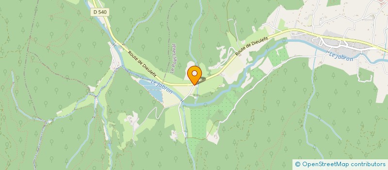 localisation de l'entreprise MADAME MARIE DESPREZ  LE POET-LAVAL