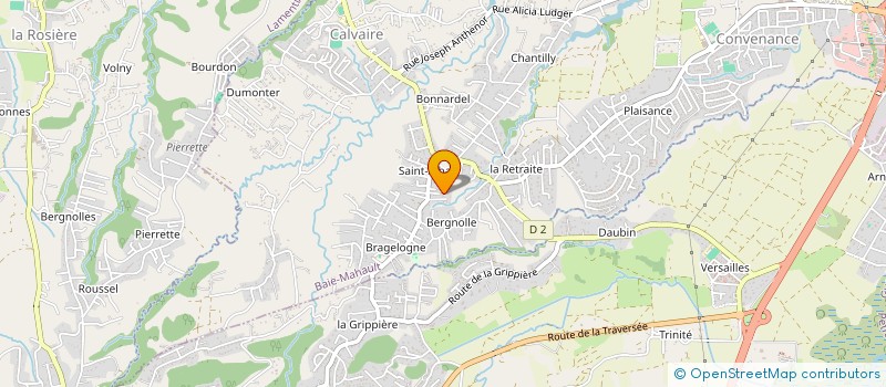 localisation de l'entreprise MADAME MARIE DESSALCES  BAIE MAHAULT