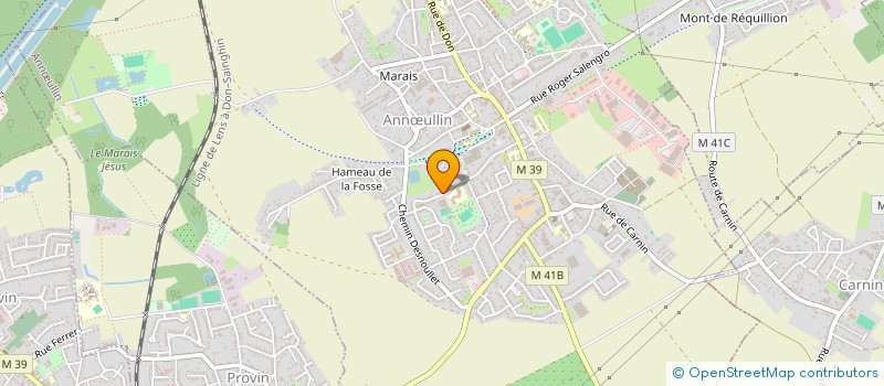 localisation de l'entreprise MADAME MARIE DESTAMPES  ANNULLIN