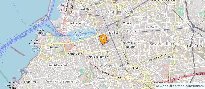 localisation de l'entreprise MADAME MARIE DESTRE  MARSEILLE