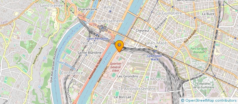 localisation de l'entreprise MADAME MARIE DESVIGNES  LYON