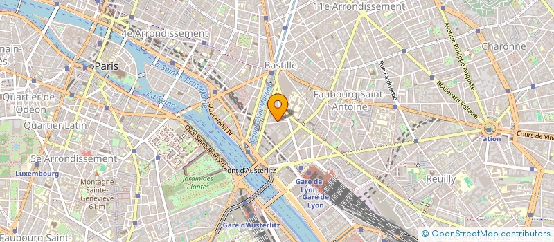 localisation de l'entreprise MADAME MARIE DEVENET  PARIS