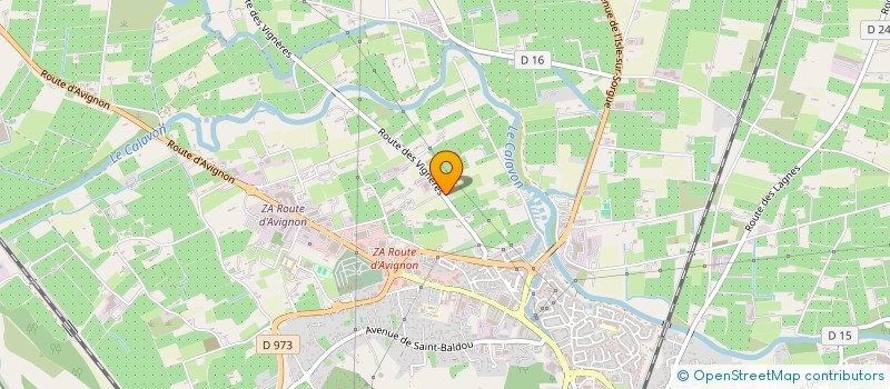 localisation de l'entreprise MADAME MARIE DEVENT  CAVAILLON