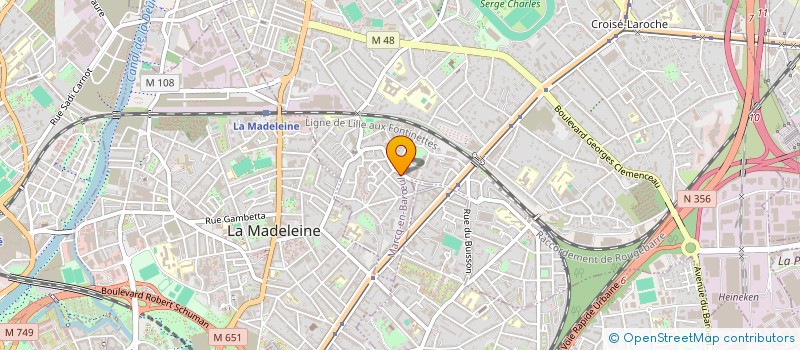 localisation de l'entreprise MADAME MARIE DEVISE à MARCQ-EN-BARŒUL