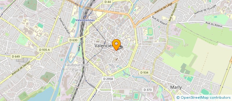 localisation de l'entreprise MADAME MARIE DEVULDER  VALENCIENNES