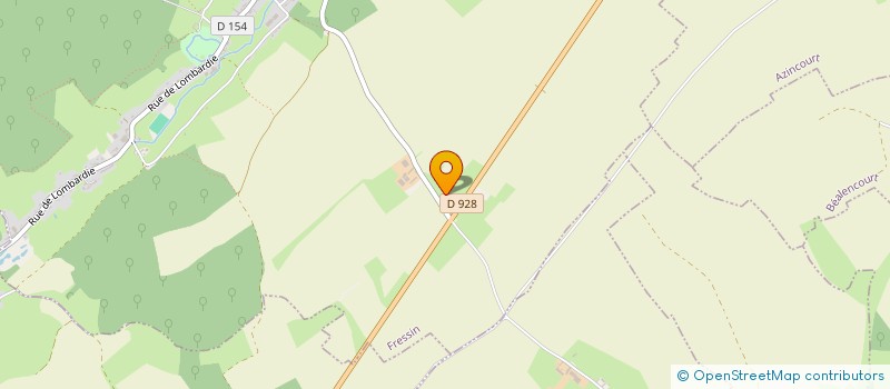 localisation de l'entreprise MADAME MARIE DEWAMIN  FRESSIN