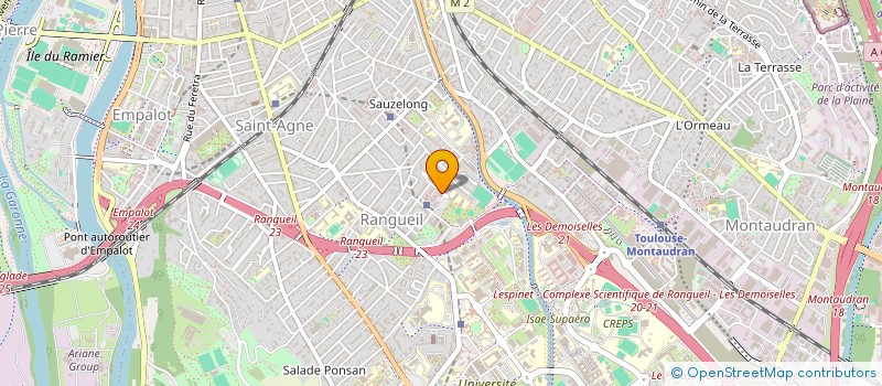 localisation de l'entreprise MADAME MARIE DHERISSARD  TOULOUSE