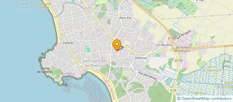 localisation de l'entreprise MADAME MARIE DI-BATTISTA  SAINT-GEORGES-DE-DIDONNE