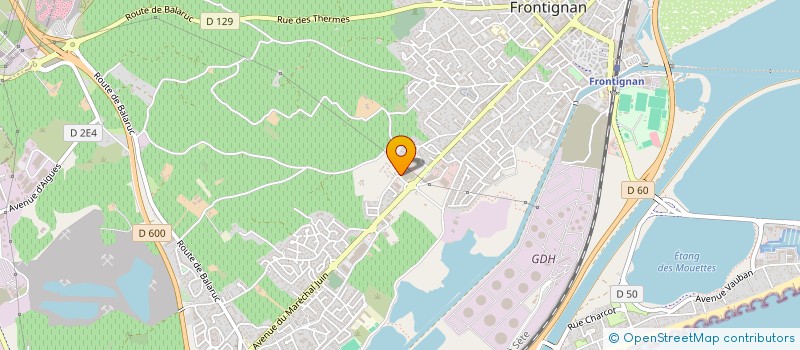 localisation de l'entreprise MADAME MARIE DI TUCCI à FRONTIGNAN