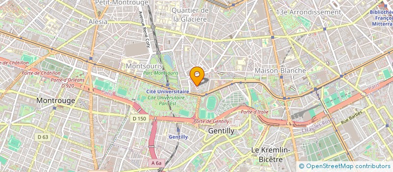 localisation de l'entreprise MADAME MARIE DIARRA  PARIS