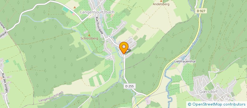 localisation de l'entreprise MADAME MARIE DIAS CLEMENTE  DIEFFENBACH-LES-WOERTH