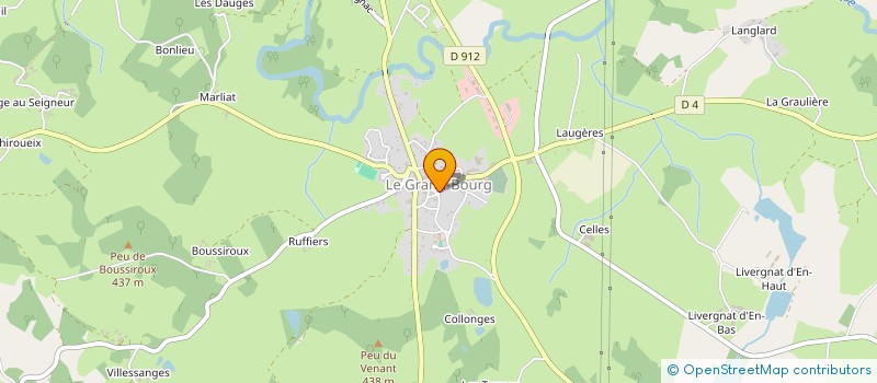 localisation de l'entreprise MADAME MARIE DIAS MIRANDELA à LE GRAND-BOURG