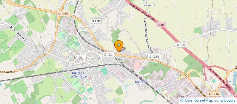 localisation de l'entreprise MADAME MARIE DICATERINA TOUSSAINT à MOIRANS