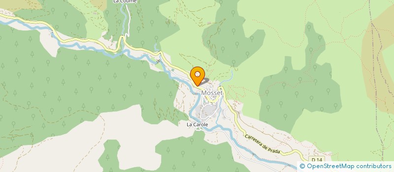 localisation de l'entreprise MADAME MARIE DIDIER  MOSSET