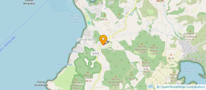 localisation de l'entreprise MADAME MARIE DIDIERJEAN  SAINTE-ANNE