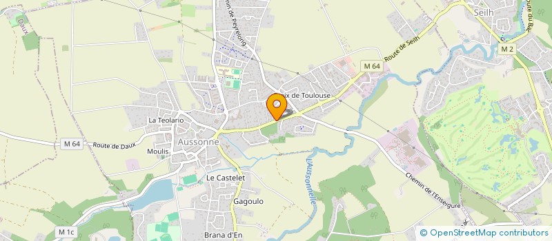 localisation de l'entreprise MADAME MARIE DIENE à AUSSONNE