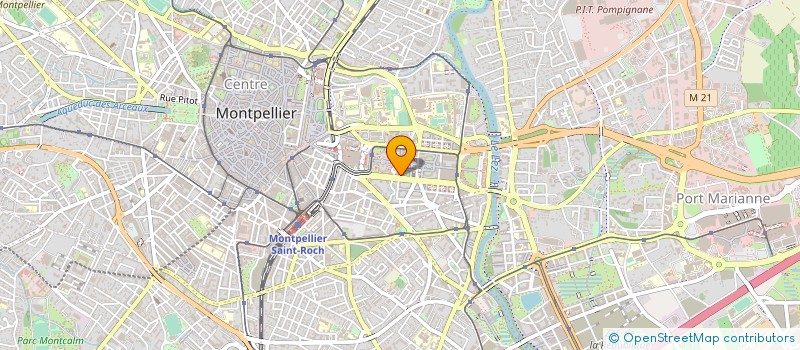 localisation de l'entreprise MADAME MARIE DIETRICH à MONTPELLIER