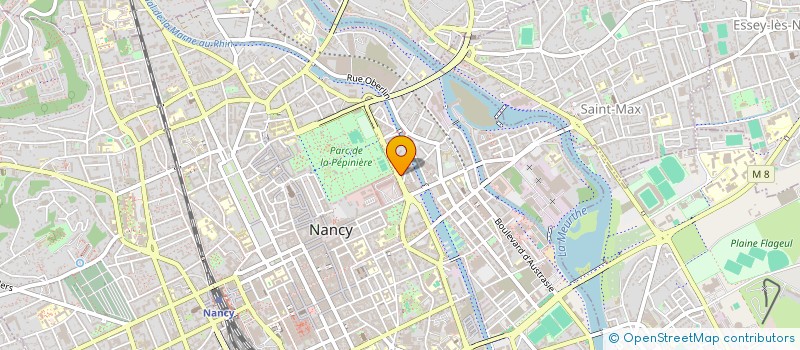 localisation de l'entreprise MADAME MARIE DIEUDONNE  NANCY