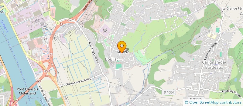 localisation de l'entreprise MADAME MARIE DIGANAMASSO  BOULIAC