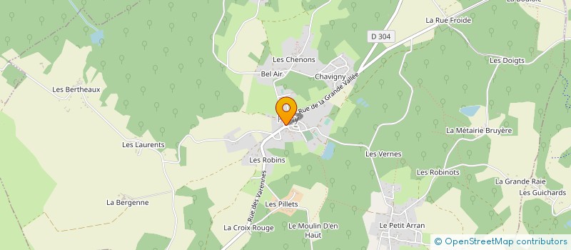 localisation de l'entreprise MADAME MARIE DIJOUX à PARLY