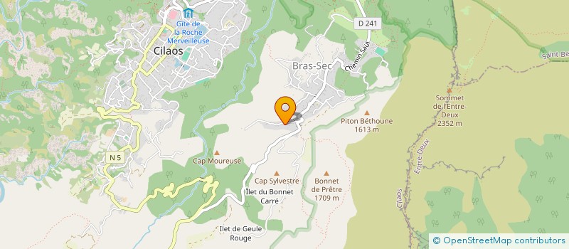 localisation de l'entreprise MADAME MARIE DIJOUX à CILAOS