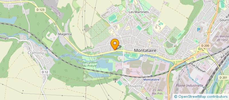 localisation de l'entreprise MADAME MARIE DIMI KANGA ALCOLEA  MONTATAIRE