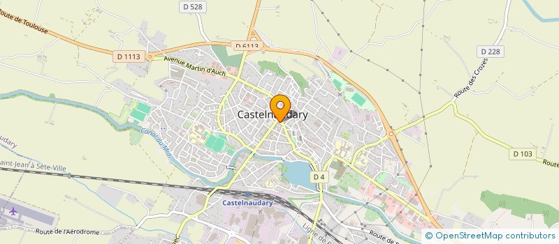 localisation de l'entreprise MADAME MARIE DIMUR  CASTELNAUDARY