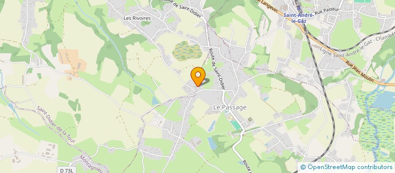 localisation de l'entreprise MADAME MARIE DJAFFAL  LE PASSAGE