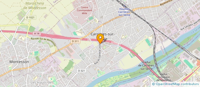 localisation de l'entreprise MADAME MARIE DOCHY à CARRIERES-SUR-SEINE