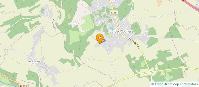 localisation de l'entreprise MADAME MARIE DODDS à HOULBEC-COCHEREL