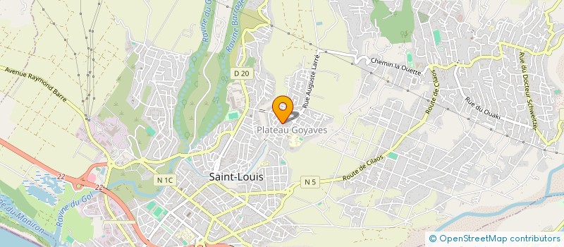 localisation de l'entreprise MADAME MARIE DOLPHIN à SAINT-LOUIS