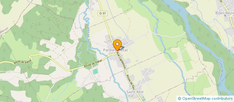 localisation de l'entreprise MADAME MARIE DOM  PARDIES-PIETAT