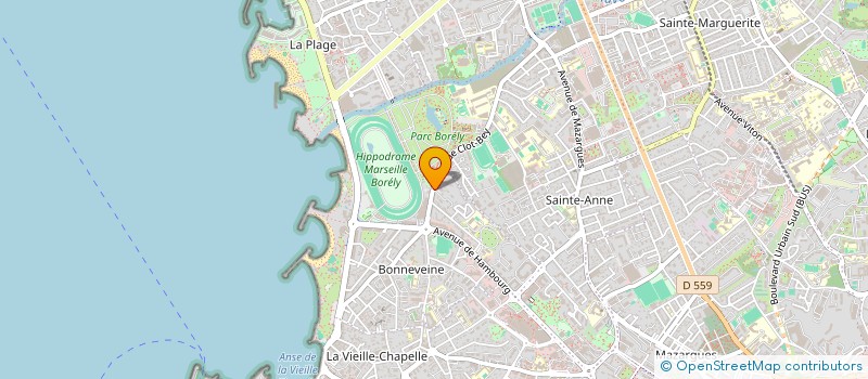 localisation de l'entreprise MADAME MARIE DOMAS à MARSEILLE