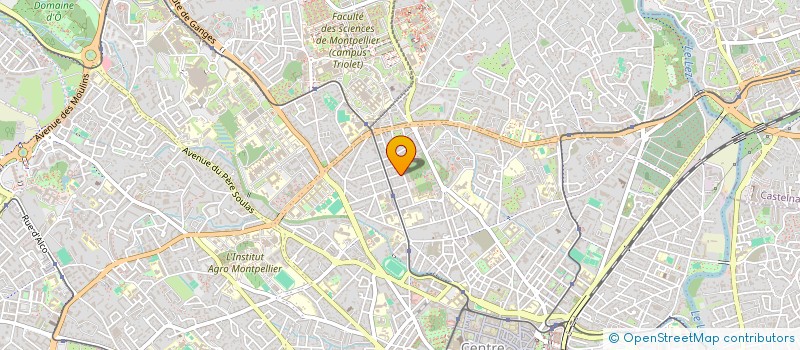 localisation de l'entreprise MADAME MARIE-DOMINIQUE BIDARD à MONTPELLIER