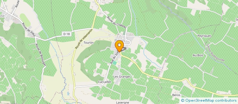 localisation de l'entreprise MADAME MARIE DOMINIQUE BLANCHARD à CIVRAC-SUR-DORDOGNE