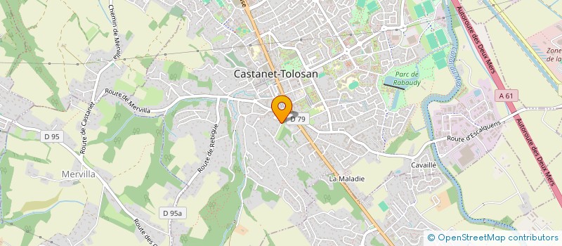 localisation de l'entreprise MADAME MARIE-DOMINIQUE CASABIANCA à CASTANET-TOLOSAN