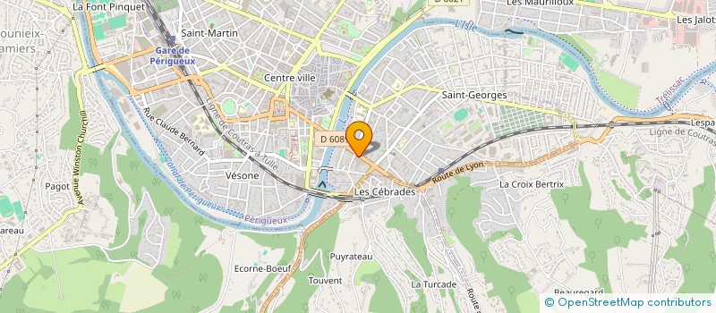 localisation de l'entreprise MADAME MARIE-DOMINIQUE CEAUX  TOCANE-SAINT-APRE