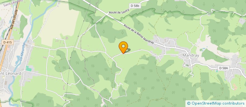 localisation de l'entreprise MADAME MARIE-DOMINIQUE CHOBE  MANDRAY