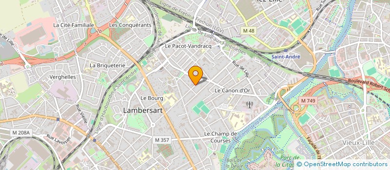 localisation de l'entreprise MADAME MARIE-DOMINIQUE DEMOURY à LAMBERSART