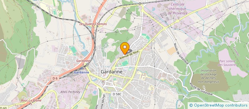 localisation de l'entreprise MADAME MARIE-DOMINIQUE GASNOT à GARDANNE