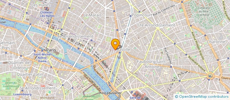 localisation de l'entreprise MADAME MARIE-DOMINIQUE GAUVRIT  PARIS