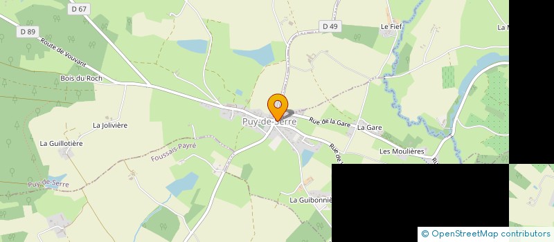 localisation de l'entreprise MADAME MARIE-DOMINIQUE GIRARD  PUY-DE-SERRE